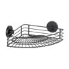 Wenko Vacuumloc Hoekrek Bari Zwart 2 Wenko Vacuumloc Hoekrek Bari Zwart -Badkamer Winkel 123 803