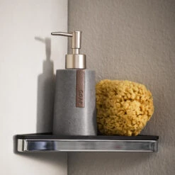 Sealskin Pierra Zeepdispenser Grijs 12 Sealskin Pierra Zeepdispenser Grijs -Badkamer Winkel 123 836