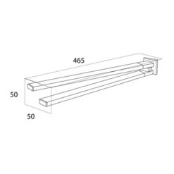 Tiger Handdoekrek Items Met Draaibare Armen RVS 11 Tiger Handdoekrek Items Met Draaibare Armen RVS -Badkamer Winkel 123 844