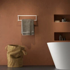 Sealskin Carré Handdoekrek 48 Cm Wit -Badkamer Winkel 123 870