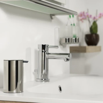 Tiger Zeepdispenser Boston Staand RVS Glans 6 Tiger Zeepdispenser Boston Staand RVS Glans - Afbeelding 4