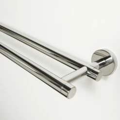 Tiger Dubbel Handdoekrek Boston Chroom -Badkamer Winkel 123 960