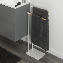 Sealskin Handdoekrek Brix Metaal Wit -Badkamer Winkel 123 975