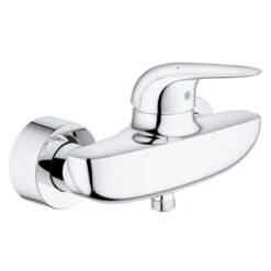 GROHE Douchekraan Wave Met Hendel Chroom 15 Cm -Badkamer Winkel 123 98